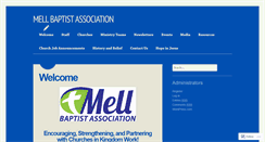 Desktop Screenshot of mellbapt.com