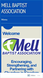 Mobile Screenshot of mellbapt.com